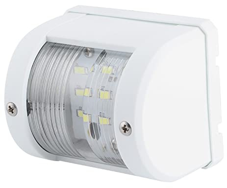 Lámpara LED para Mástil de Navegación, Luz de SeñAl para Barcos de 135 Grados, Resistente Al Agua, bajo Consumo de Energía, Plástico ABS, Ideal para Barcos de hasta 12 M