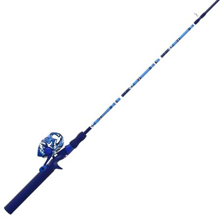 Zebco Splash Spincast Spule und Angelrute Combo, 1,8 m, 1-teilige Fiberglasrute, mittlere Leistung, Moderate Aktion, Größe 20, Rolle, Tidepool Blue