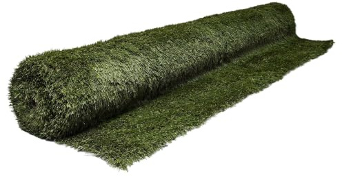 WERKA PRO Kunststoffrasen 3cm 100% recycelbar in Rolle 180cm breit 1,8 x 5 m (ca. 9 m²)