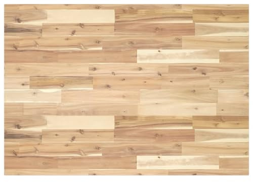 vidaXL Schreibtischplatte Unbehandelt 80x70x2 cm Massivholz Akazie