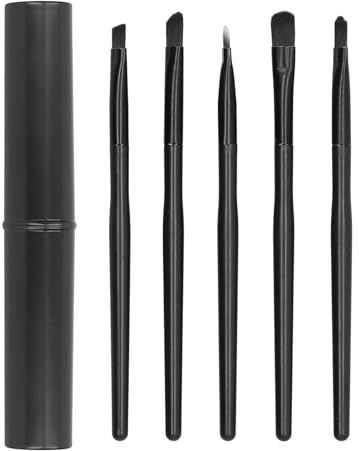 Ensemble de Brosses pour Nettoyage Montre - Pinceaux Réparation Horlogerie | Kit Outils d'Horloger | Assortiment 5 Pièces Souples pour Mouvement de Montre-Bracelet, Dépoussiérage Petites Pièces