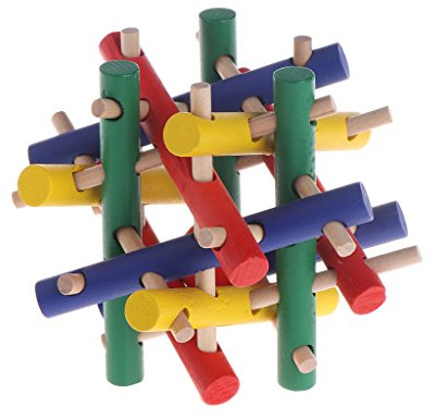 Holzknoten Knabberkauball Spielzeug Zähneknirschen Rollaktivität zum Spielen für Hamster Chinchillas Rennmäuse Kinder Welpenspielzeug Hund Welpen Zahnen Go Guard Baby Zahnen aggressiv für Hunde