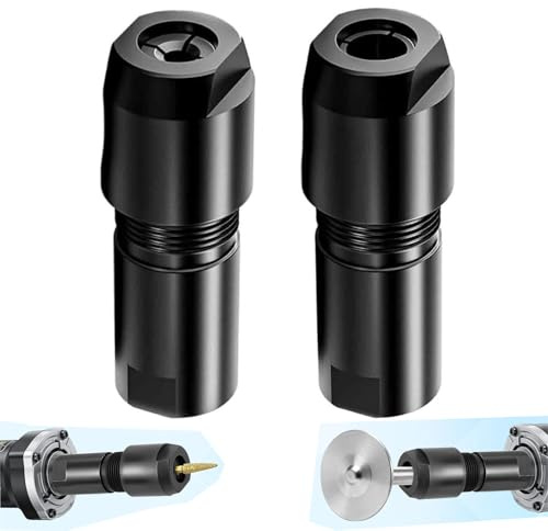 Adattatore da smerigliatrice angolare a smerigliatrice, adattatore da smerigliatrice angolare da 3 mm e 6 mm a mandrino dritto (mandrino 5/8-11), attacco di conversione resistente per smerigliatura