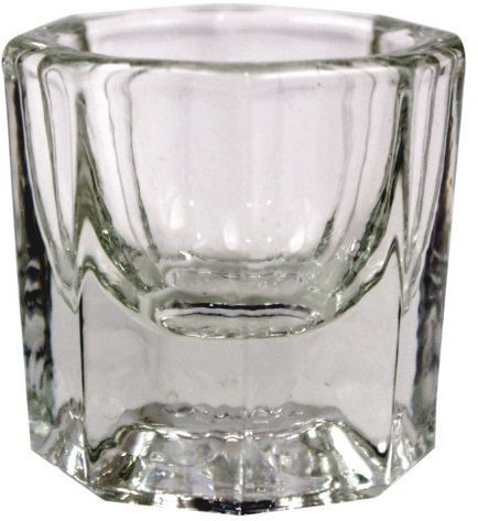 Julienne Eyelash and Eyebrow Tint Mixing Dappen Glass Dish