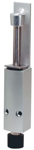 KWS Türfeststeller 1222 | Türstopper | Hub 60 mm | Aluminium silber | 1 Stück