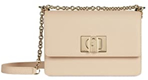 Furla Umhängetasche 1927 Mini Farbe Ballettrosa in genarbtem Leder