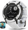 Garmin 010-02805-14 Instinct 2X Solar Rugged GPS Smartwatch Whitestone Bundle with 2 YR CPS Enhanced Protection Pack