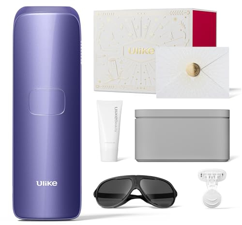 Ulike Laser Hair Removal, Air 3 IPL Hair Removal with Gift Set, Sapphire Ice-Cooling for Nearly Painless Treatment & Long-Lasting Hair Removal Results, Safe for Whole Body Use