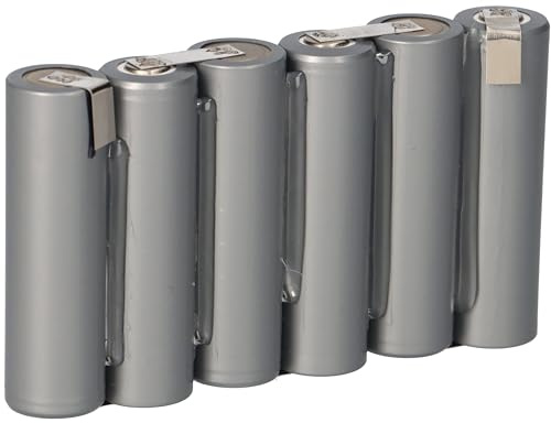 7,2V 2200mAh Akkupack Mignon Industrie-Akkus NiMH Mit Lötfahne Akku - 7 - Langlebig - Wartungsfrei - Zuverlässig - Ersatzakku - Akku - Batterie