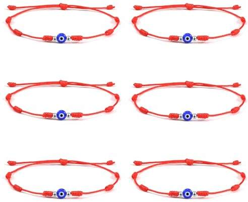 VU100 Rotes Glücksarmband