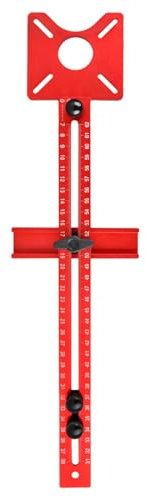 JISADER Maschera di taglio circolare per macchina da taglio elettrica Accessorio in lega di alluminio regolabile