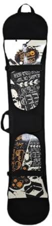 JISADER Snowboard-Abdeckung, Tasche, Ski-Tasche, Rucksack, Snowboard-Ausrüstung, Umhängetasche, Ski-Board-Abdeckung, Snowboard-Tasche für Wintersport, Damen, 150 cm