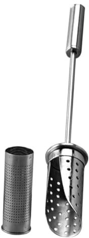 DECHOUS Bastoncino Da Tè in Acciaio Inossidabile Infusori Infusore Per Tè in Foglie Sfuse Infusore Per Bastoncini Da Tè Maglia Preparare Il Tè Infusore Per Il Tè Colino Da Tè Filtri Silver