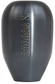 Skunk2 Racing 627-99-0080 (10mm x 1.5mm) Five-Speed Shift Knob, Gun Metal Gray
