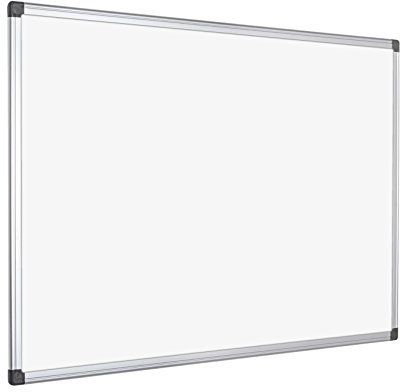 Bi-Office Magnetische Maya Whiteboard, Aluminiumrahmen, 150x120cm