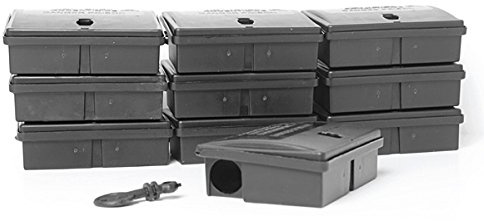 LODI REF R3108 Poste d'appâtage sécurisé pour souris boîte sécurisé porto peti Lot de 10