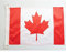 AZ FLAG - Drapeau Canada - 45x30 cm - Pavillon Nautique Canadien Spécial Bateau Et Extérieur En Maille Bloquée Avec Anneaux Plastiques Intégrés - 30g