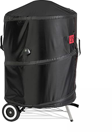 Cov'Up - Funda para barbacoa, color negro, redondo, 57 x 72 cm, poliéster, funda Pop'Up