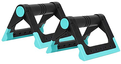 JULYKAI Klappbarer Pushup-Ständer, 2-teilige Multifunktions-Push-Up-Griffe aus Edelstahl mit rutschfestem Schaumstoffgriff und TPR-Pad für Fitness im Fitnessstudio