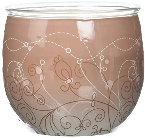 Glade Duftkerze mit Dekorfolie, Duft Honey & Chocolate, mit ätherischen Ölen angereichert, 6er Pack (6 x 120 g)