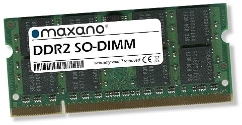 Maxano Memoria RAM de 4 GB compatible con Apple MacBook Pro 4,1 DDR2 667 MHz SO-DIMM.