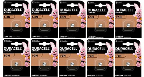 Duracell CR1/3N, CR11108, Lithium 6V | 10 Batterien