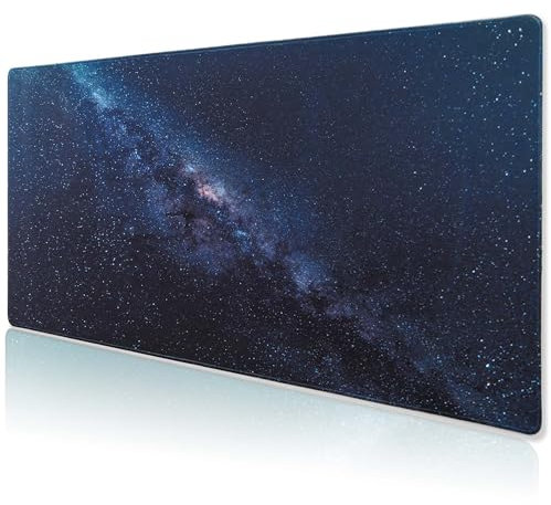 DOBAOJIA Tapis de Souris XL 700 x 300mm, Tapis de Souris Gaming, Sous Main de Bureau, Tapis de Clavier et Souris, Tapis d’Ordinateur Bureau, surface anti-débordement et base antidérapante