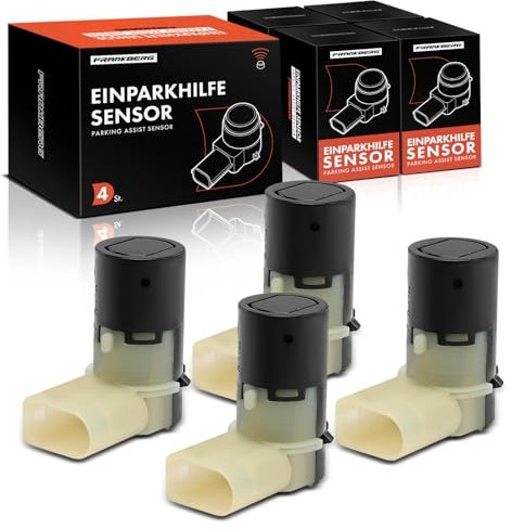 Frankberg 4x Parksensor Vorne oder Hinten Kompatibel mit A4 8H7 8HE 1.8L-4.2L 2002-2009 A6 4B2 4F2 C5 C6 2.5L-5.2L 1997-2011 A8 4E2 4E8 3.0L-6.0L 2002-2010 Replace# 4B0919275A