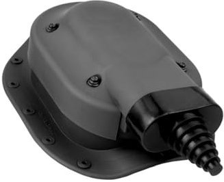 Solardurchführung N-Profil für Dachpfannen RAL 9005 (Schwarz)
