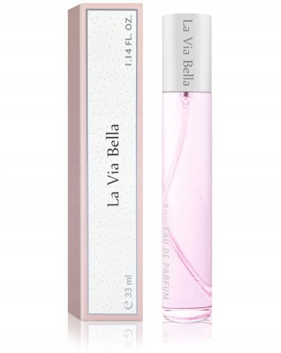 NAINA Parfum Femme La Via Bella 33ml – Eau de Parfum Femme inspiré – Flacon spray – Parfum unique et expériences olfactives – Compositions aromatiques uniques – Parfums pour femme