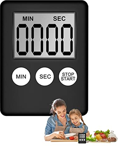 Conto alla rovescia con funzione memoria – Conto alla rovescia elettrico | Timer di classe a batteria per compiti e spazzolatura dei denti
