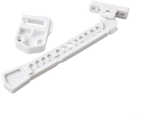 EXTRWORY ABS-Fensterklippe mit Schraubverschluss Baby-Kindersicherheitsriegel Fensterbegrenzer Fensterstopper Flügelschloss