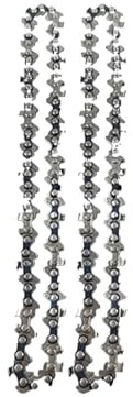 Générique Chaîne De Scie 6 pour Mini Tronçonneuse Mini Chaînes De Tronçonneuse en Acier Tronçonneuses Électriques 37 Noeuds 18 Couteaux Accessoire De Scie De Remplacement De Chaîne