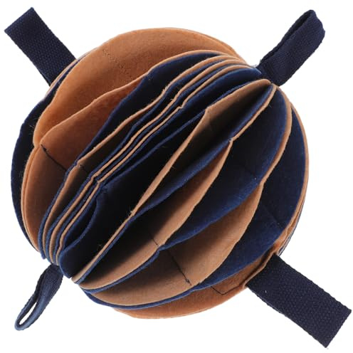 Yardwe Pelota Olfativa para Perros Juguete para Cachorros Pelota De Comida Lenta