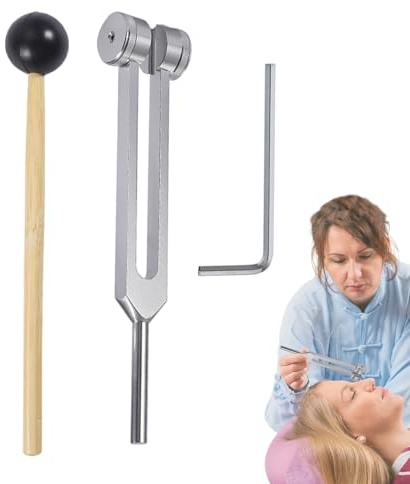 Solfeggio Tuning Fork Set - Foregne Di Accordatura Non Ponderata | Set Di Forcelle Di Sintonia | Incoraggiare Il Kit Forcelle Di Sintonizzazione Diagnostica Consapevole, Forchette Di Accordatu