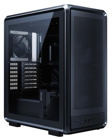 Coolermaster MasterFrame 500 Mesh PC Case, Midi-Tower, E-ATX, Tempered Glass