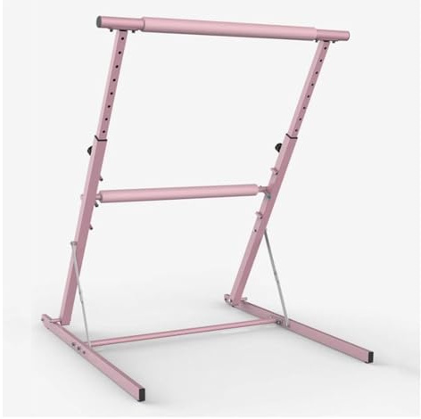 Barra de Ballet portátil Independiente, Altura Ajustable (85-115 cm), Barra de Estiramiento, Equipo de Barra de Ballet Plegable for Gimnasio, Estudio de Baile