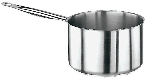 Paderno 11006-22 Casseruola Alta, Un Manico, in Acciaio Inox, 22 cm