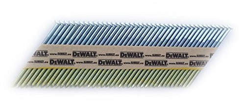 DeWalt DNW28R75E - Clavos cabeza redonda brillante para estructutura de 2,8 mm x 75 mm