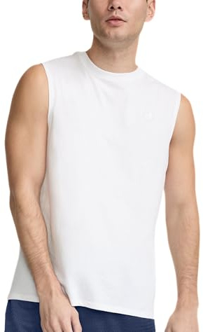 Champion Herren Muscle Tank Classic Graphic Muscle Tee Ärmelloses T-Shirt für Herren (Reg. Oder Groß und Groß) T-Shirt