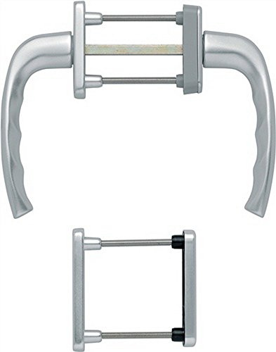 Balkongarnitur NY 0810/961N/U10/ Alu.F1 63-73mm 4 -KT.7mm HOPPE