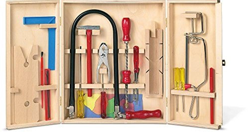 PEBARO Laubsägeschrank inklusive Werkzeug