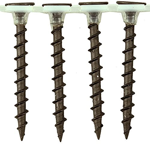 TERF® Collatierte Grobgewinde-Schrauben, 3,9 x 25 mm, Kreuzschlitz-Antrieb, Stiftkopf, schwarze Oberfläche, 100 Stück