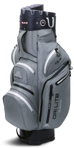 Big Max Dri Lite Silencio 2 cartbag grijs/zwart