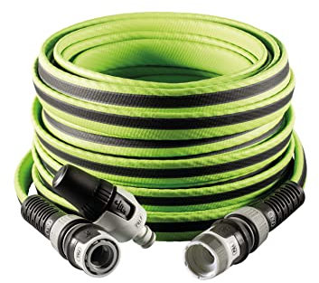 FITT FORCE 20 m, Tubo acqua per irrigazione giardino, Leggero, Resistente e compatto, Per Uso Intensivo, con Lancia, colore Lime, -43% CO2e