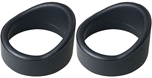 MEETOOT 2 x Fernglas-Okular-Gummi-Okular, 31–33 mm, Gummi-Okular-Abdeckung für Stereomikroskop
