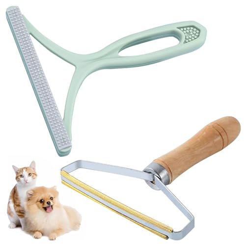 Quita Pelos Mascota, Removedor de Pelusa Portátil, Quitapelusa Manual para Pelusas, Quitapelusas de Abrigo, para Ropa, Sofás