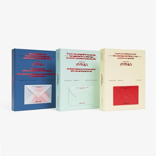 ENHYPEN ROMANCE : UNTOLD 2nd Full Album Standard 3 Ver Set (via DHL Express)