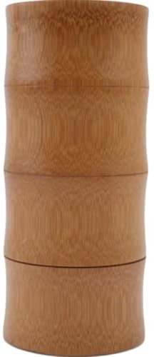 Boîte De Rangement Ronde en Bambou pour Thé Épices, Boîte De Rangement Ronde en Bambou, Pot Organisateur, Conteneurs De Cuisine pour Thé Café