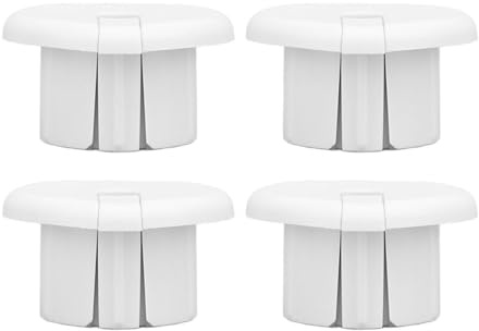 Passacavi per Foro a Parete per Cavi 1 Pollice, Kit di Passaggio Cavi con Materiale Siliconico, Kit di Gestione Cavi a Parete per Casa e Ufficio (WHITE)